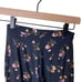 REFORMATION Straight Leg High Waisted Floral Pant Size 0 Black Orange Blue