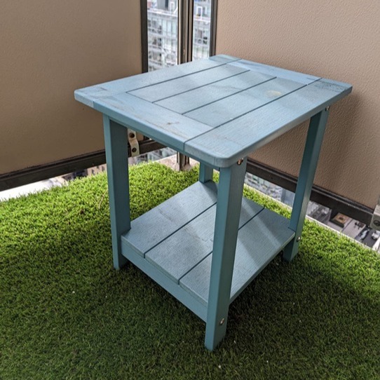 Side Table Double Adirondack Weather Resistant Aruba