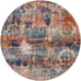 5' x 5' New Round Rug 49709