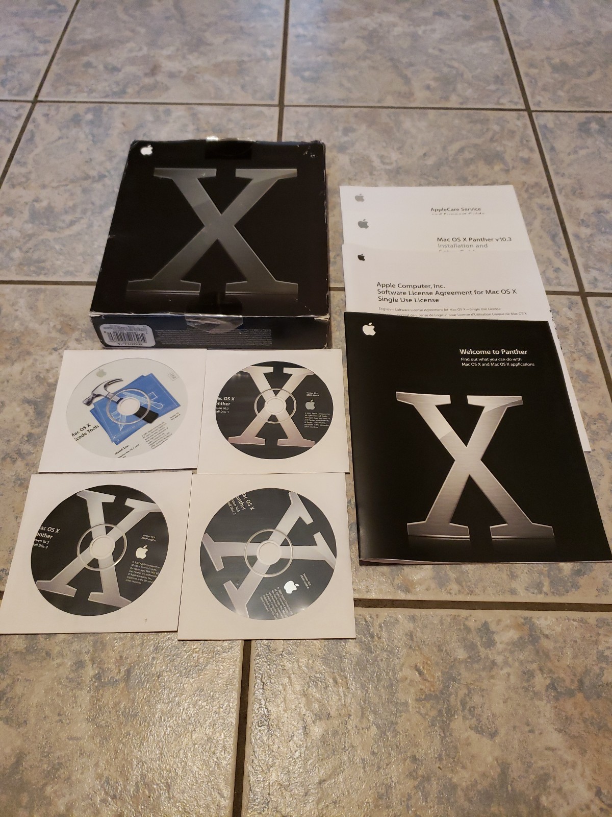 APPLE MAC OS X PANTHER VERSION 10.3