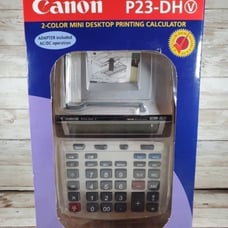 Canon Printing Calculator P23-DH V (2 Color) Desktop Home-Office, Work, Office