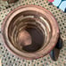 Handmade & Hand-stained Multi-wood Checkerboard Canister/Jar USA