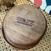 Handmade & Hand-stained Multi-wood Checkerboard Canister/Jar USA