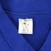Vtg 70s School Spirit Cheerleading Wool Knit Vest Blue Womens Sz M USA SMS