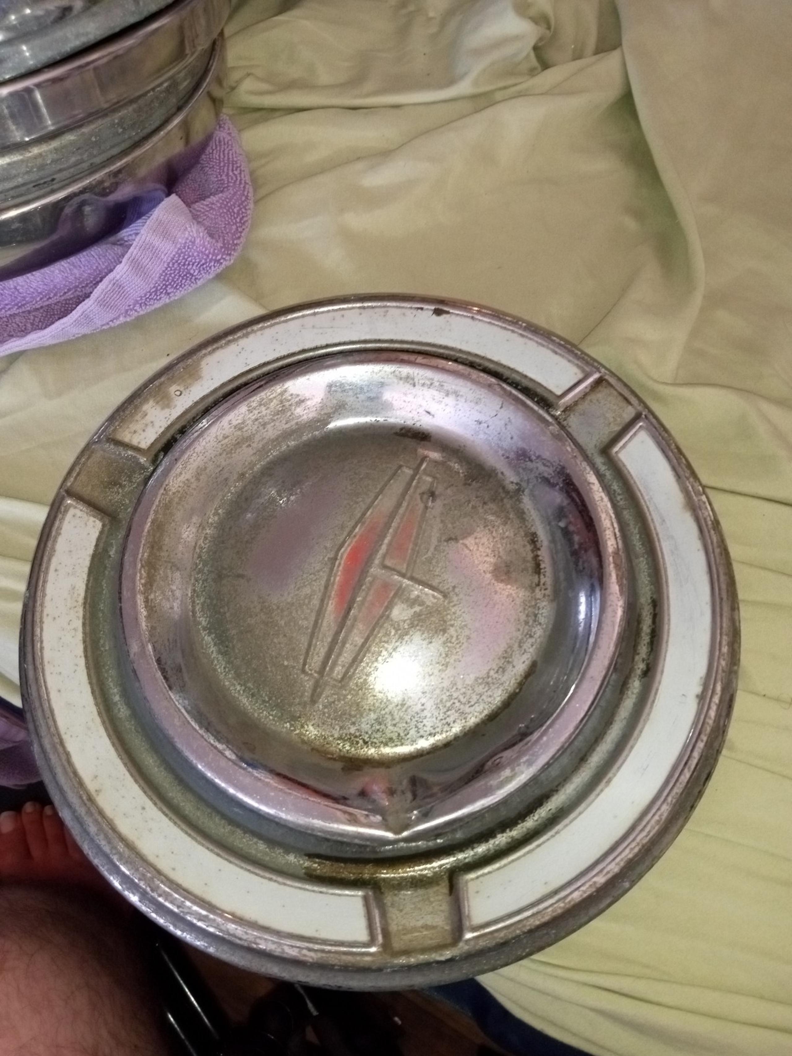 Oldsmobile dog dish hubcap