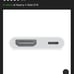 Apple Lightning to Digital AV Adapter