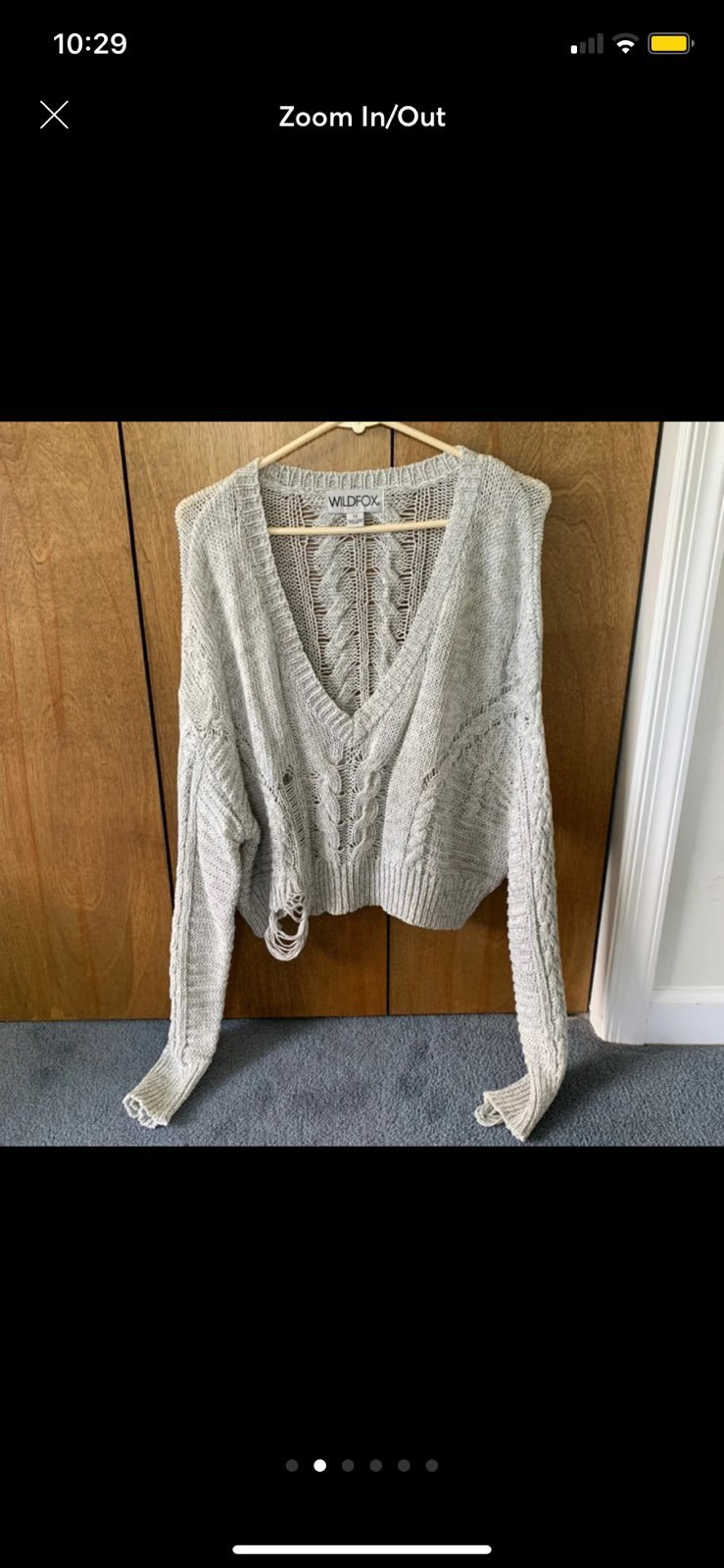 Wildfox sweater medium