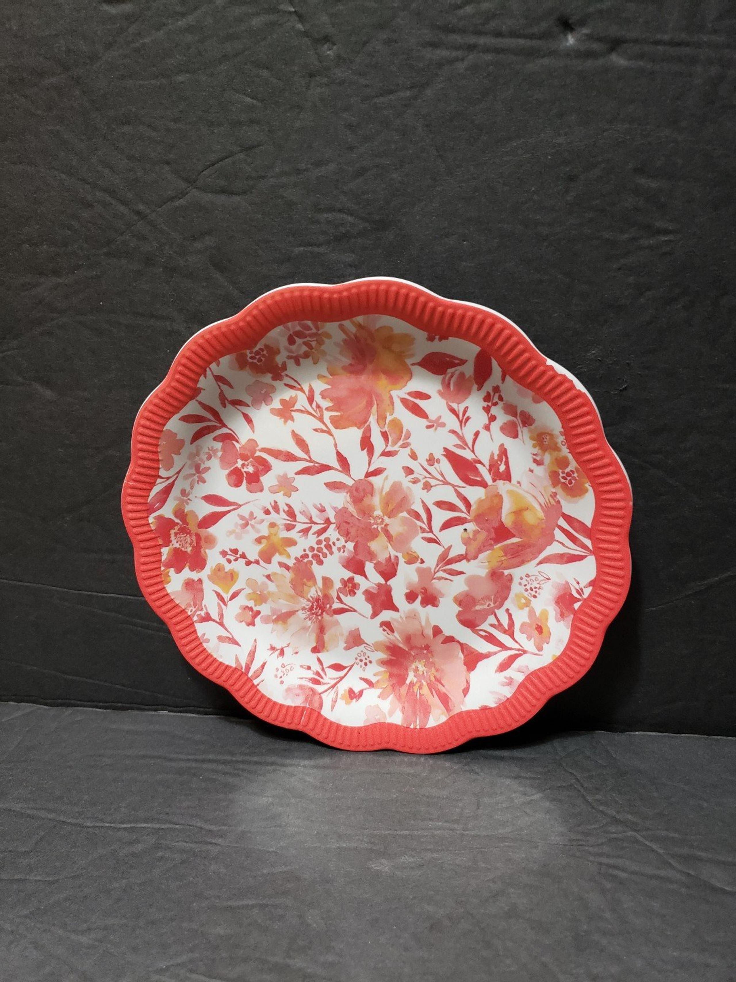THE PIONEER WOMAN **Painterly Floral** Melamine Appetizer Plate (REPLACEMENT)