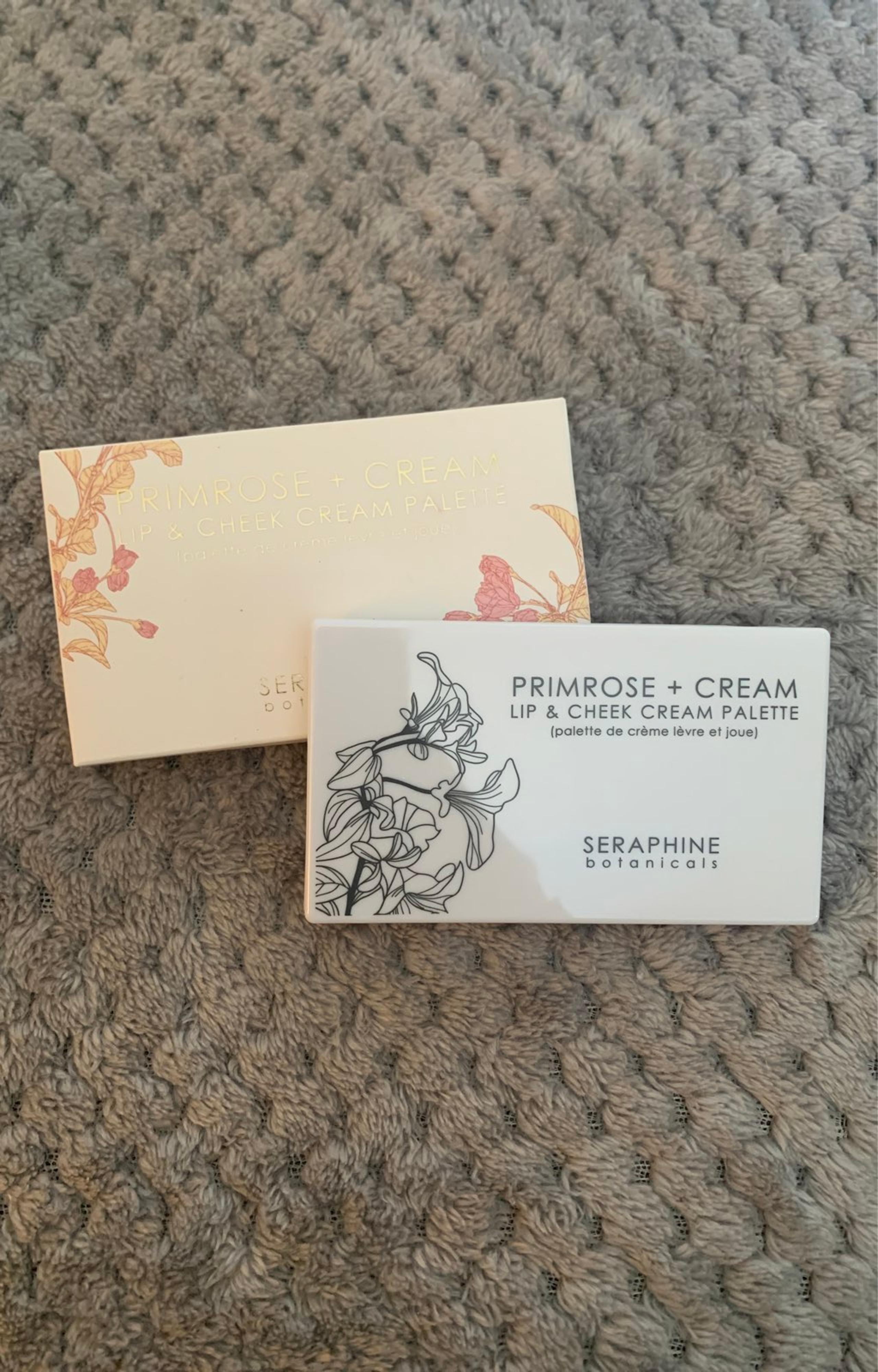 Cream lip and cheek pallette