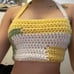 patchwork halter top