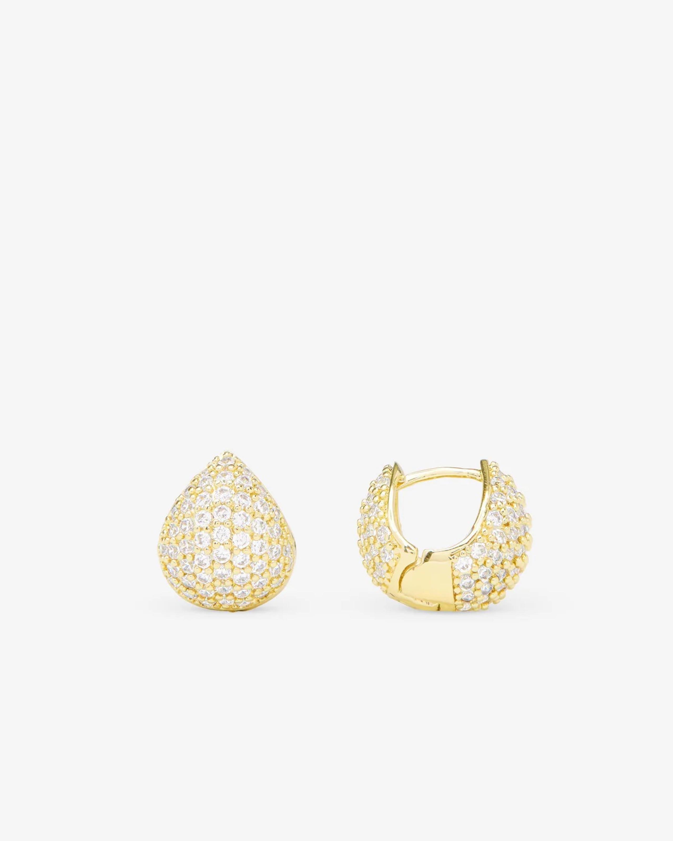 Lil' Norah Pave Earrings
Gold|White Diamondettes Melinda Maria