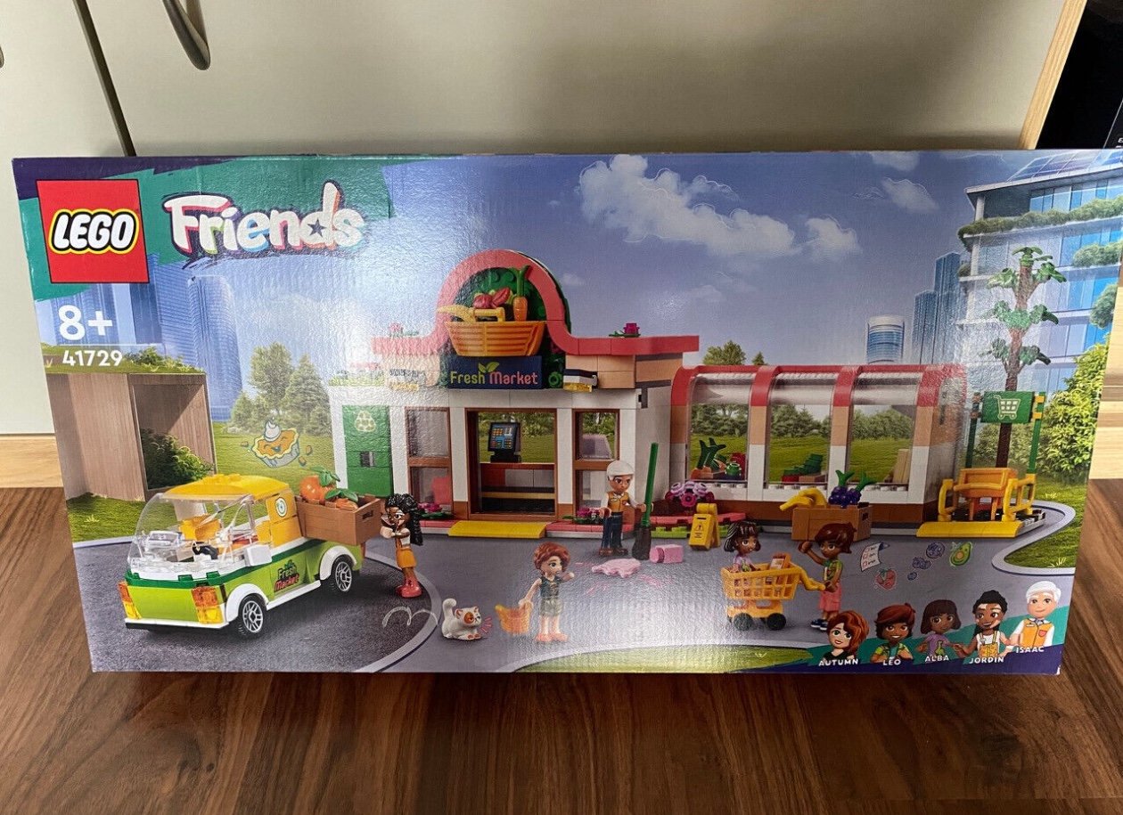 LEGO Friends Organic Grocery Store 41729 Building Toy Set