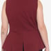 Her Universe Marvel WandaVision Wanda Girls Peplum Top Plus Size 3