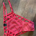 VS Vintage Very Sexy Strappy Grid Back Fishnet Cheeky Panty