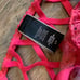 VS Vintage Very Sexy Strappy Grid Back Fishnet Cheeky Panty