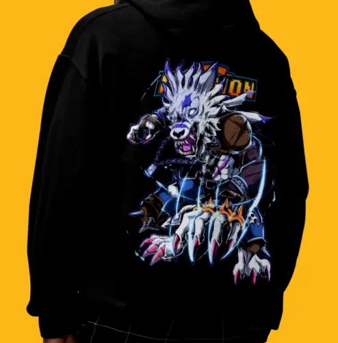 Digimon Adventure Metalgarurumon Hoodie