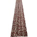 Custom Made Vintage Tan Terracotta Orange Ikat Barkcloth Valance XX LARGE 146