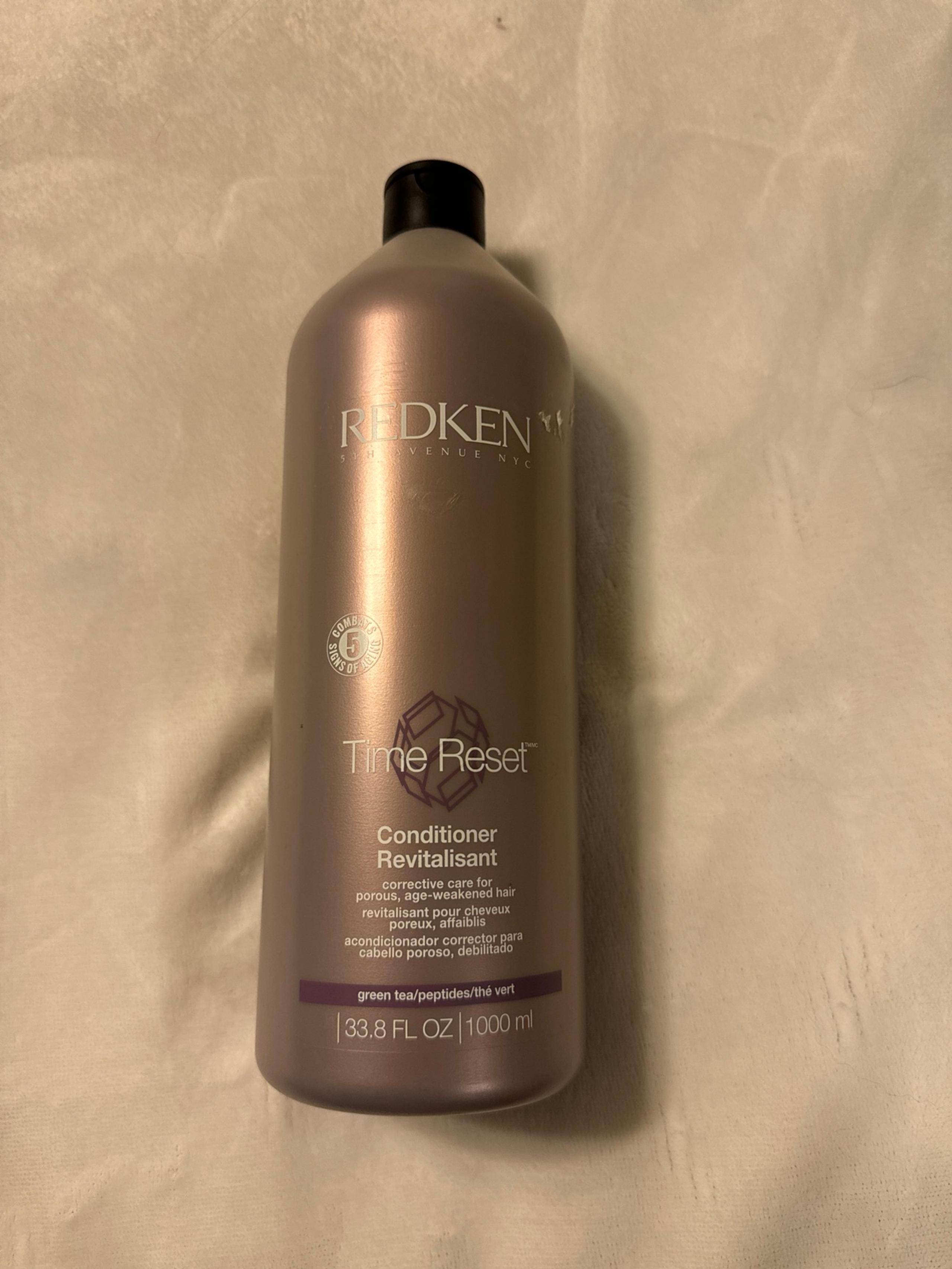 Redken Time Reset Conditioner Porous & Age Weakened Hair 33.8 Oz