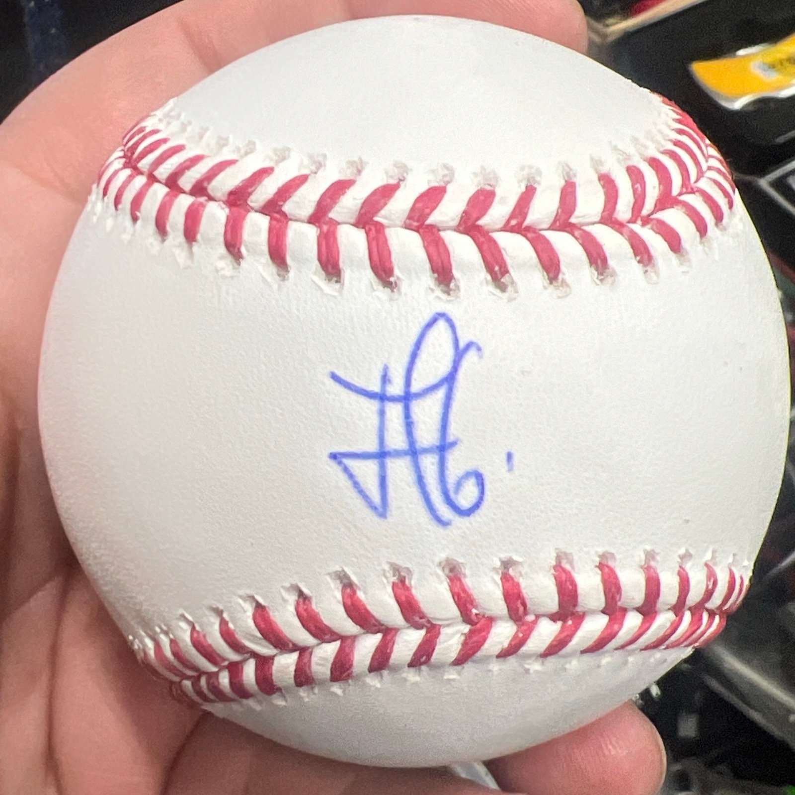 Jose Barrero Reds Autograph Signed Baseball