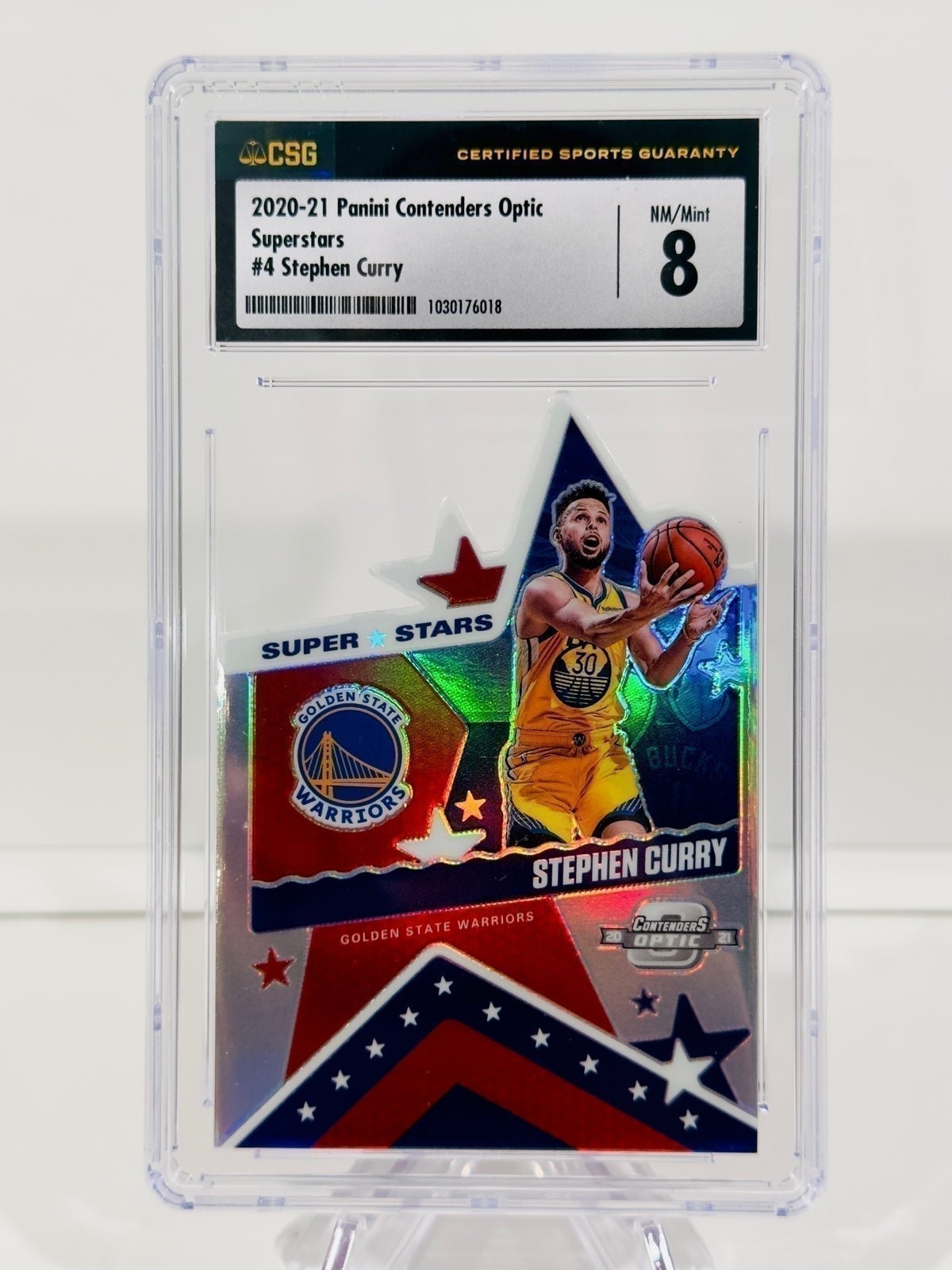 Stephen Curry 2020-21 Panini Contenders Optic