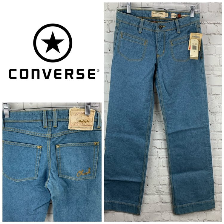 John Varvatos X Converse Wide Leg Jeans