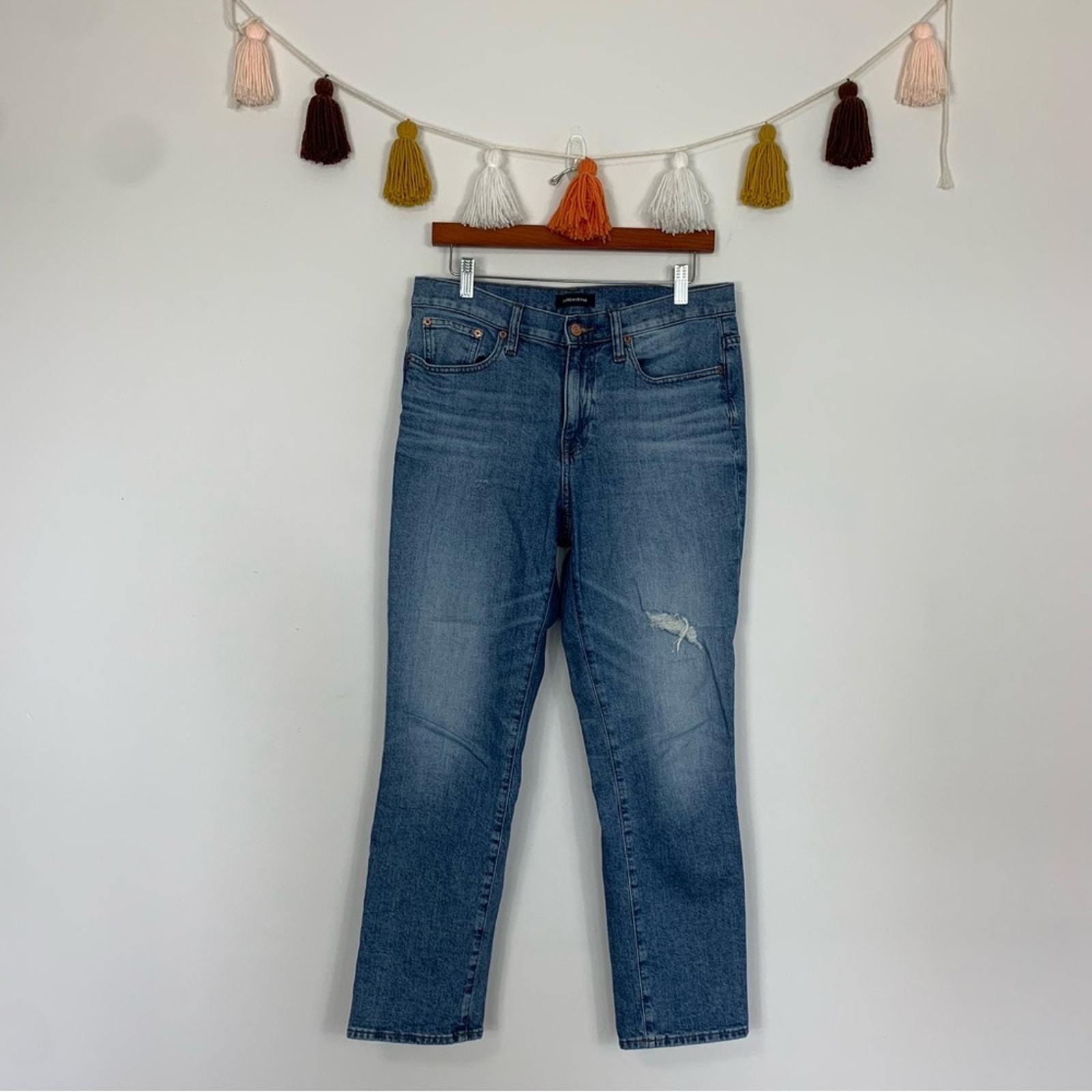J. Crew Slim Broken-In Boyfriend Jeans Medium Wash Size 28