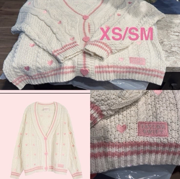 Taylor Swift Lover Cardigan XS/SM