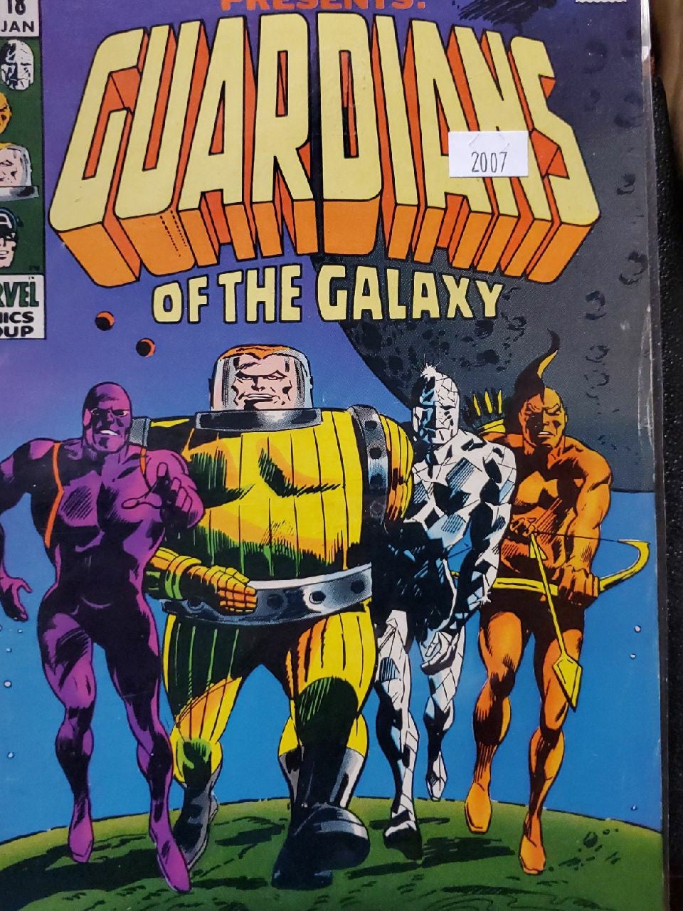 Marvel super-heroes Guardians of the Gal