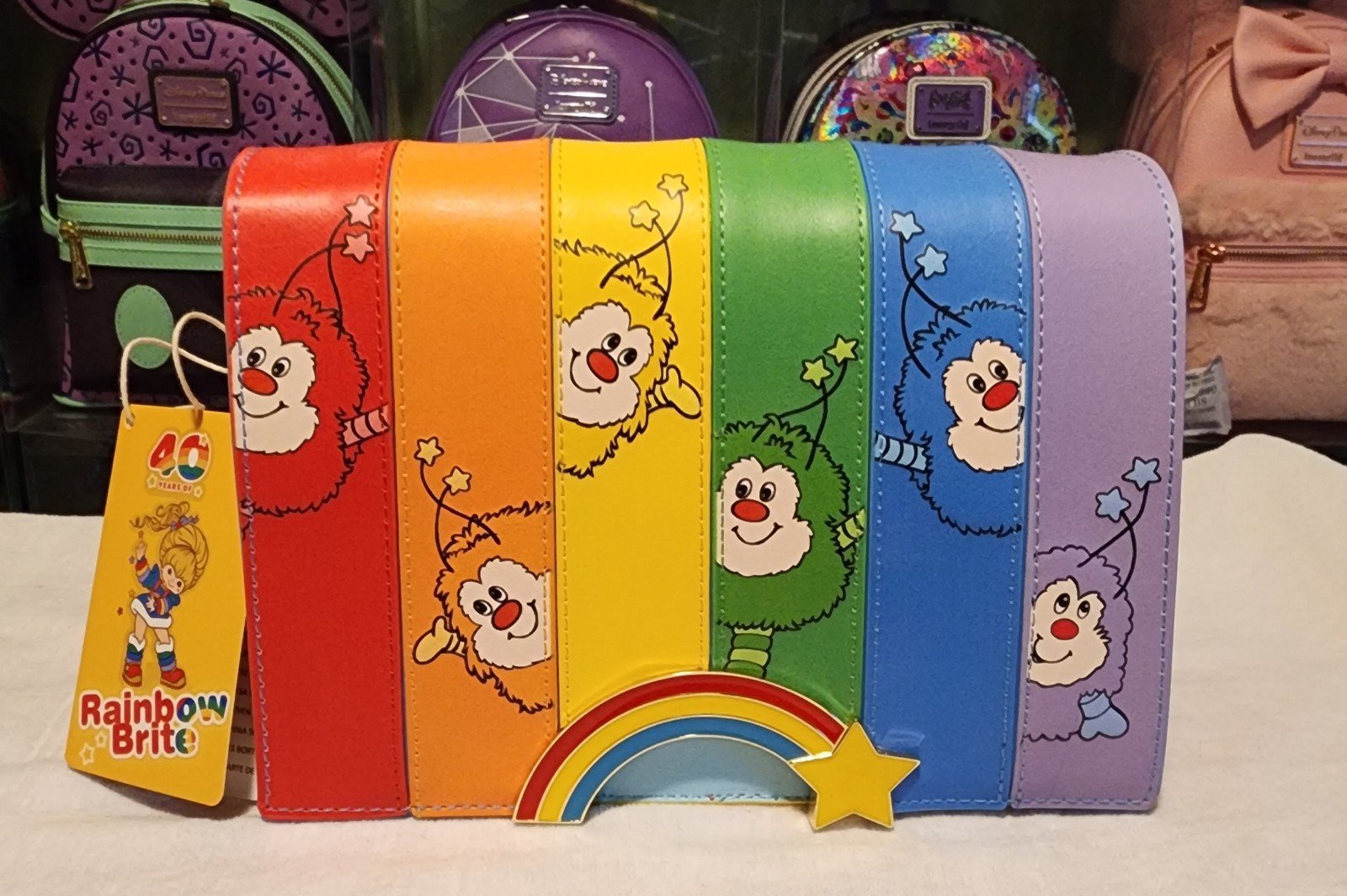 Loungefly Rainbow Bright Crossbody Bag