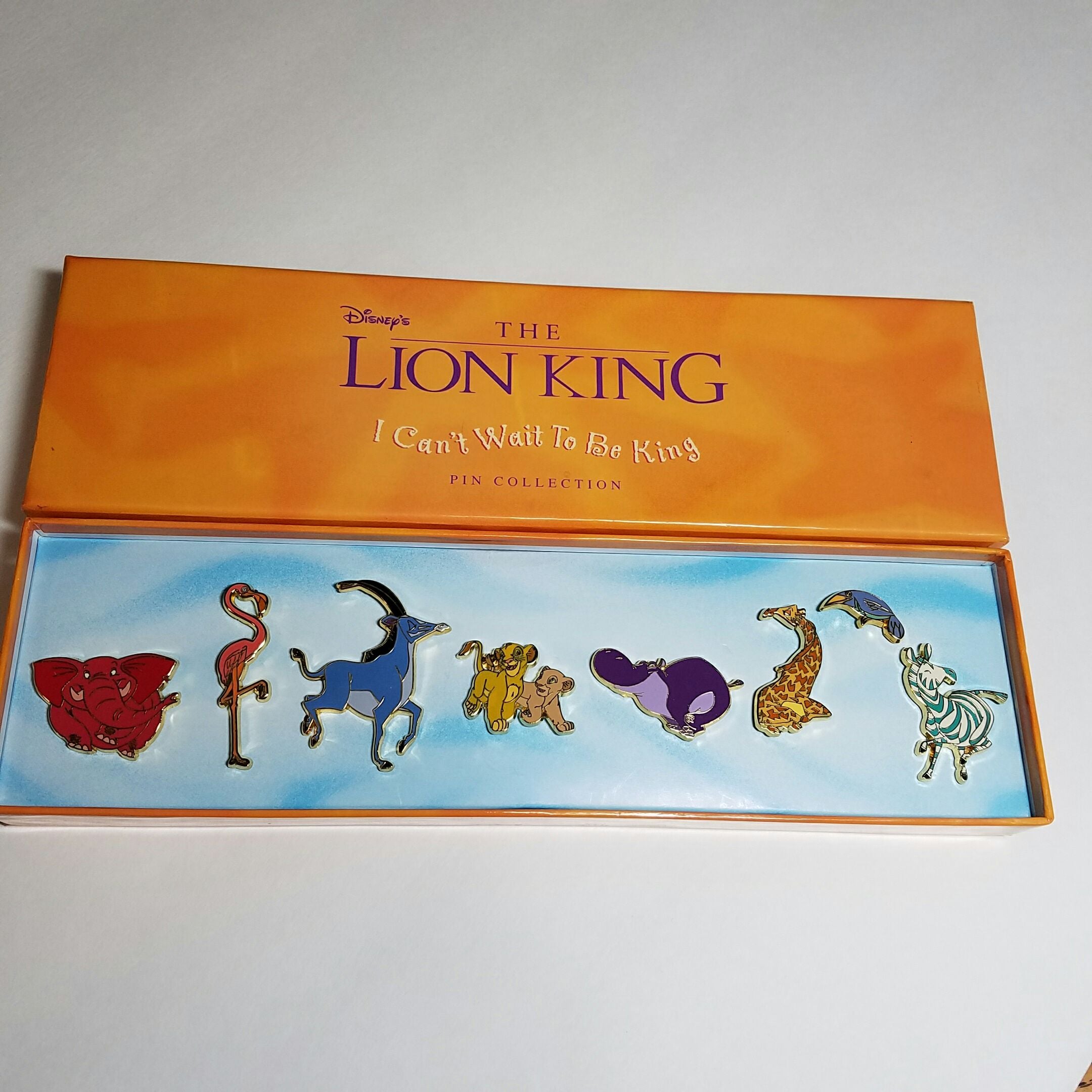 LE The Lion King Disney Catalog Pin set