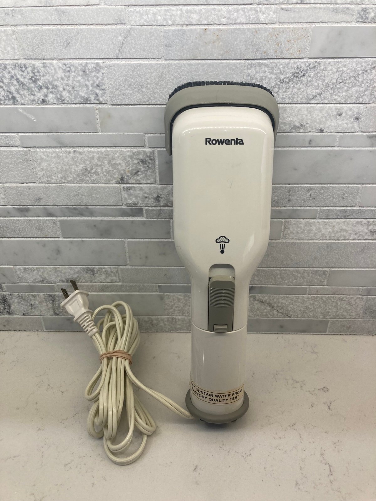Steam Iron Brush Portable Rowenta Model DA-55 Made in West Germany