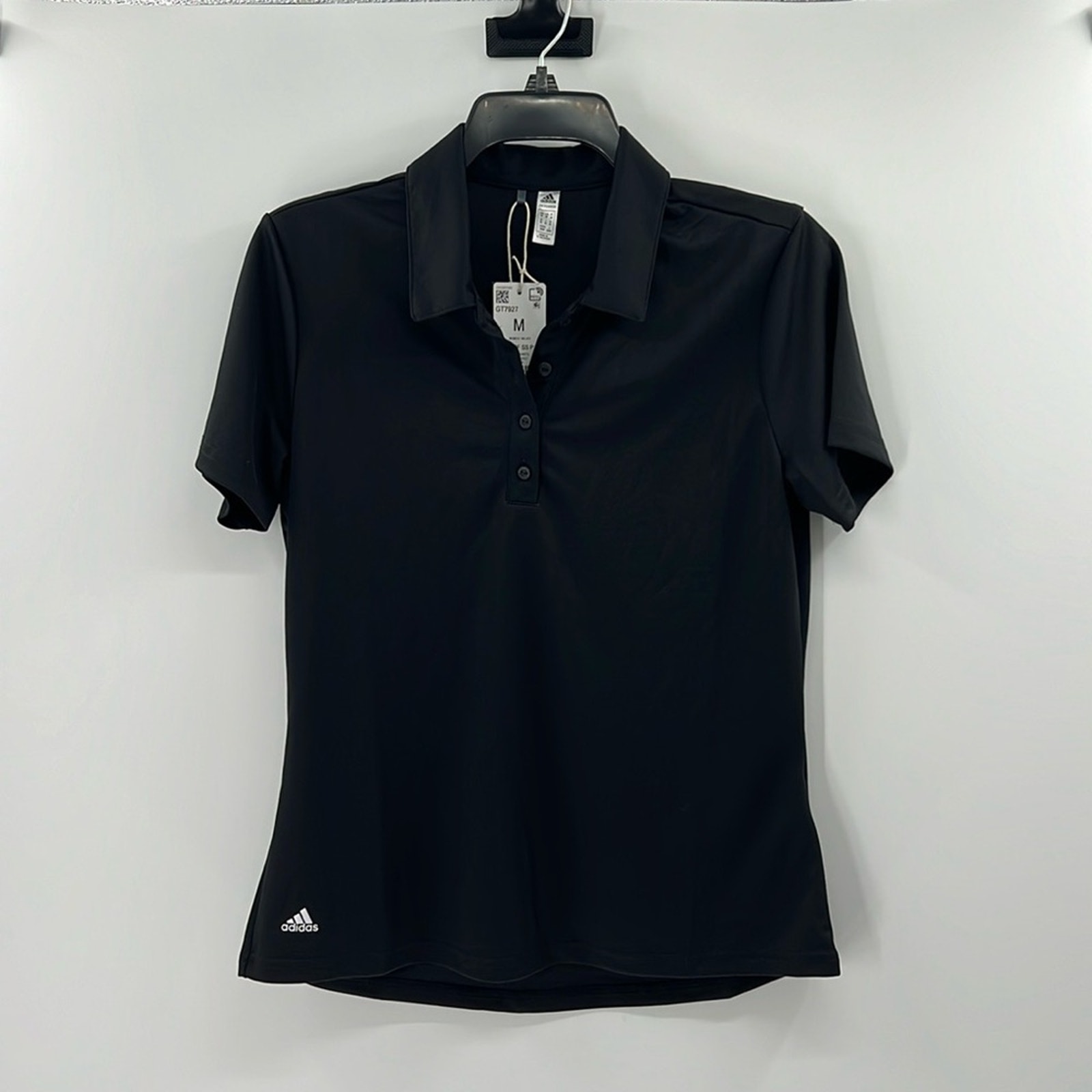 Adidas Women's Performance Short Sleeve Polo - Black - Medium - NWT