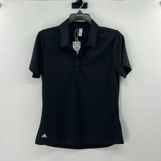 Adidas Women's Performance Short Sleeve Polo - Black - Medium - NWT