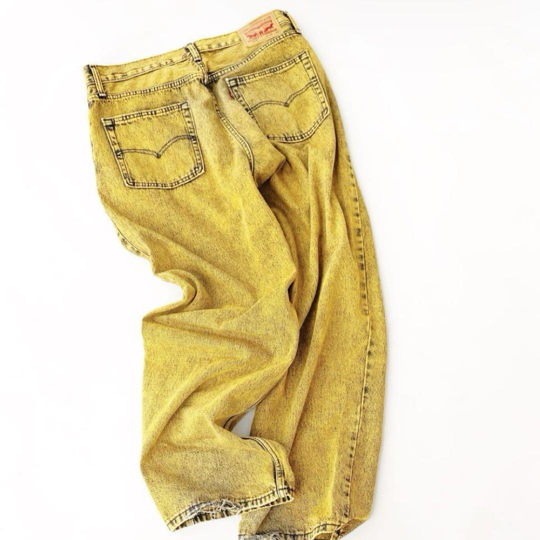-Levi's- 578 OVERDYE BAGGY DENIM PANTS