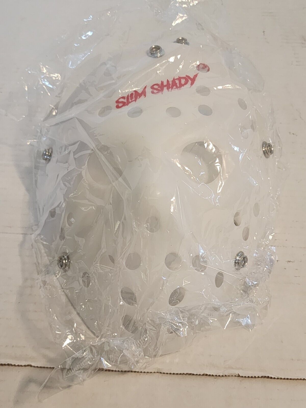 OFFICIAL) Eminem / Slim Shady Hockey Mask Shady Rated R