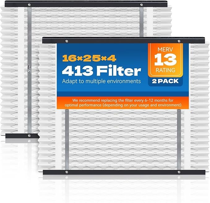 413 Replacement Filter for AprilAire Whole House Air Purifiers-MERV 13