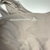 Abercrombie & Fitch Bodysuit Square Neck Sleeveless Casual Gray M