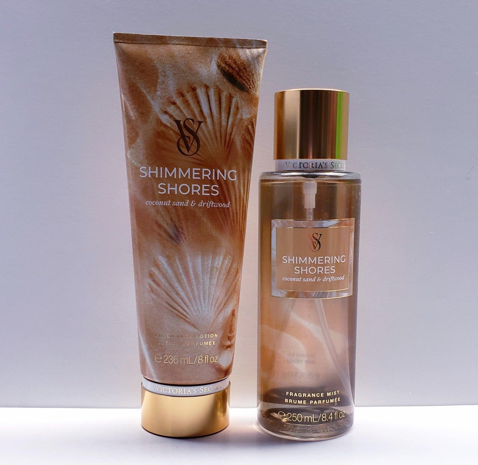 Victoria's Secret SHIMMERING SHORES Fragrance Lotion and Fragrance Mist