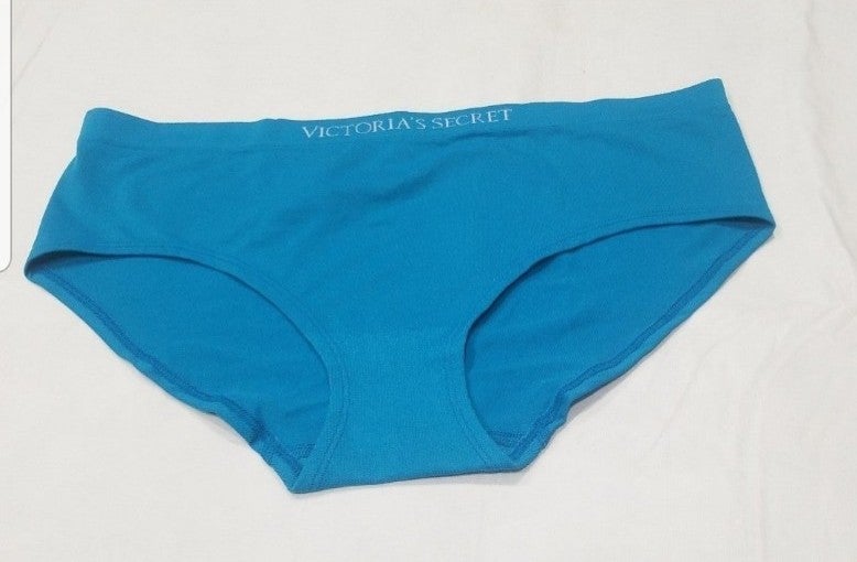 Victoria's Secret No Show Bikini Hiphugger Panties in High Dive XL NWT
