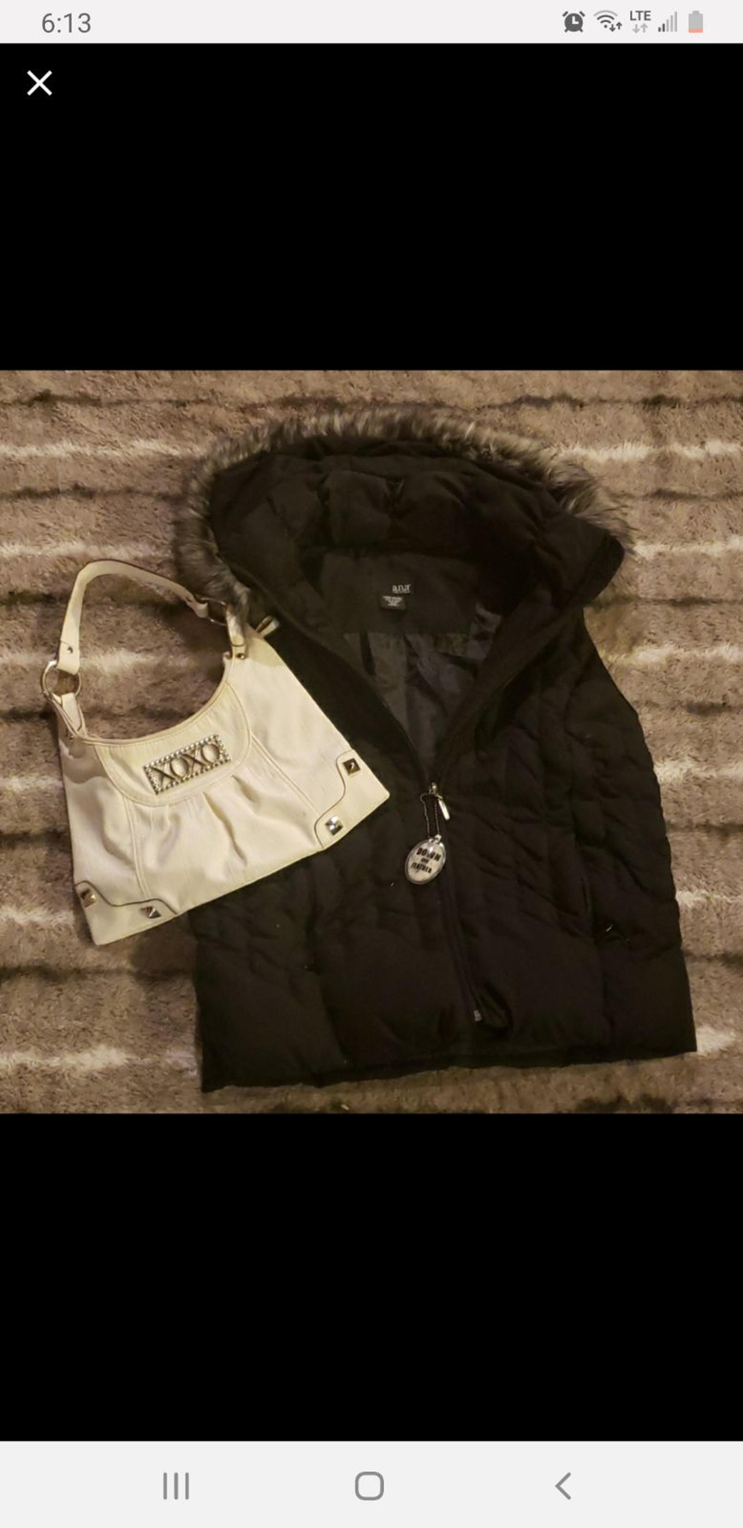 SOLD-Womans hooded Vest