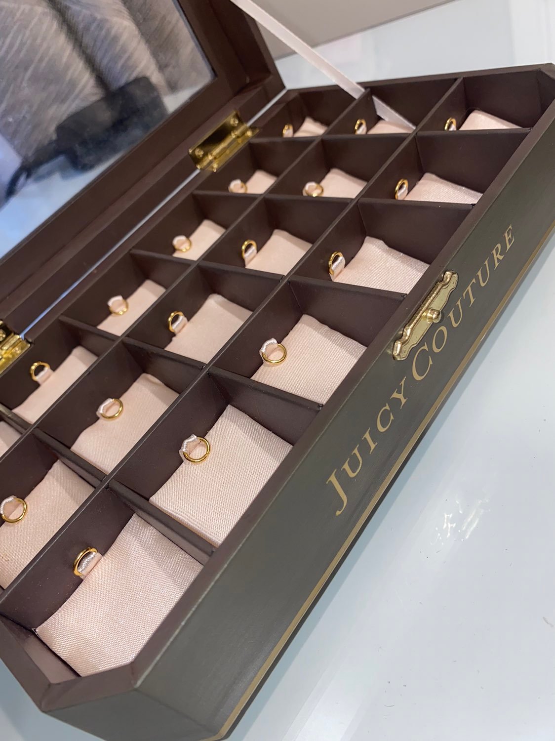 Juicy Couture collectors charm shops box