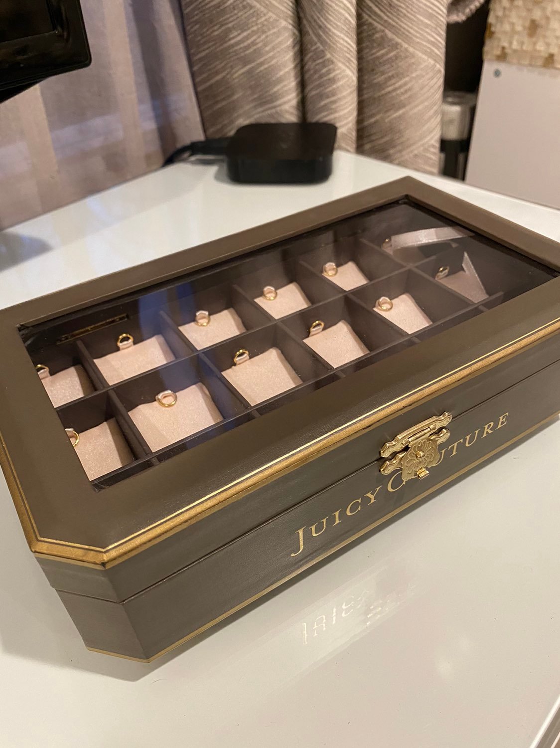 Juicy Couture collectors charm shops box