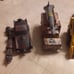 Lot of hand painted mad max styled custom hot wheels