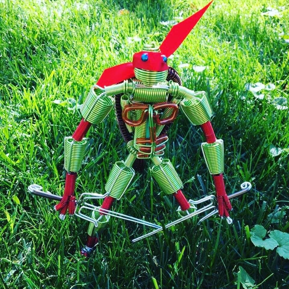 ninja turtles wire art