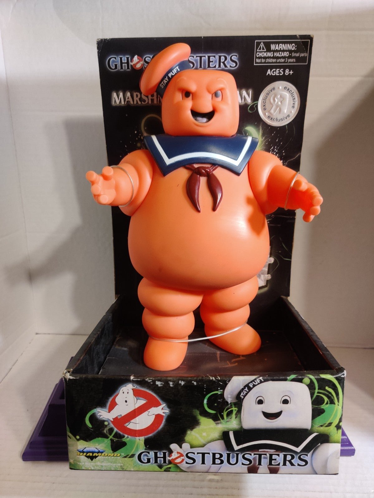 Ghostbusters Stay Puft Marshmallow Man Bank diamond select