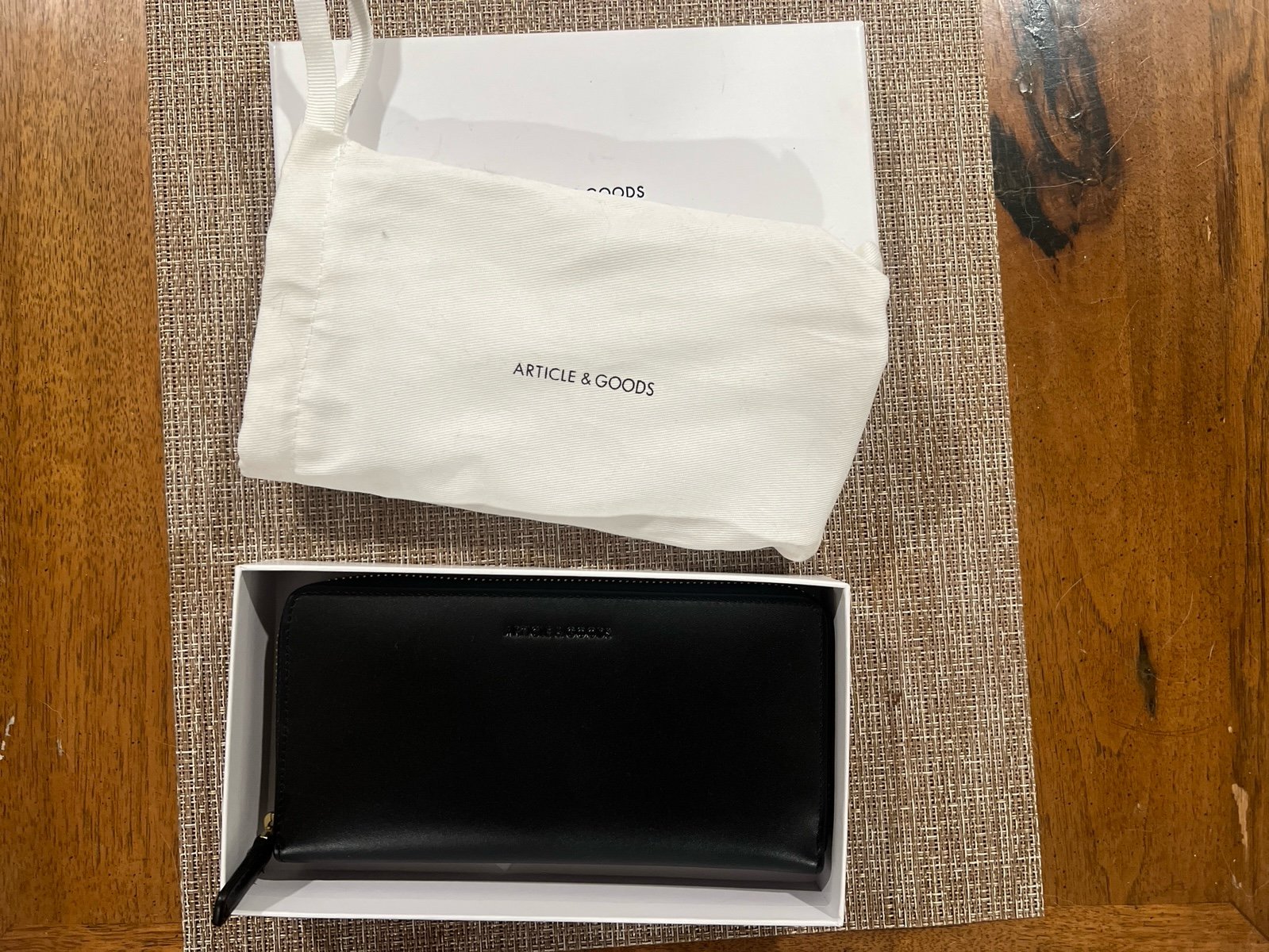 Article goods wallet