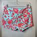 Lilly Pulitzer Don’t be Shellfish Callahan Aqua Coral Turtle Shorts Size 0 NWT