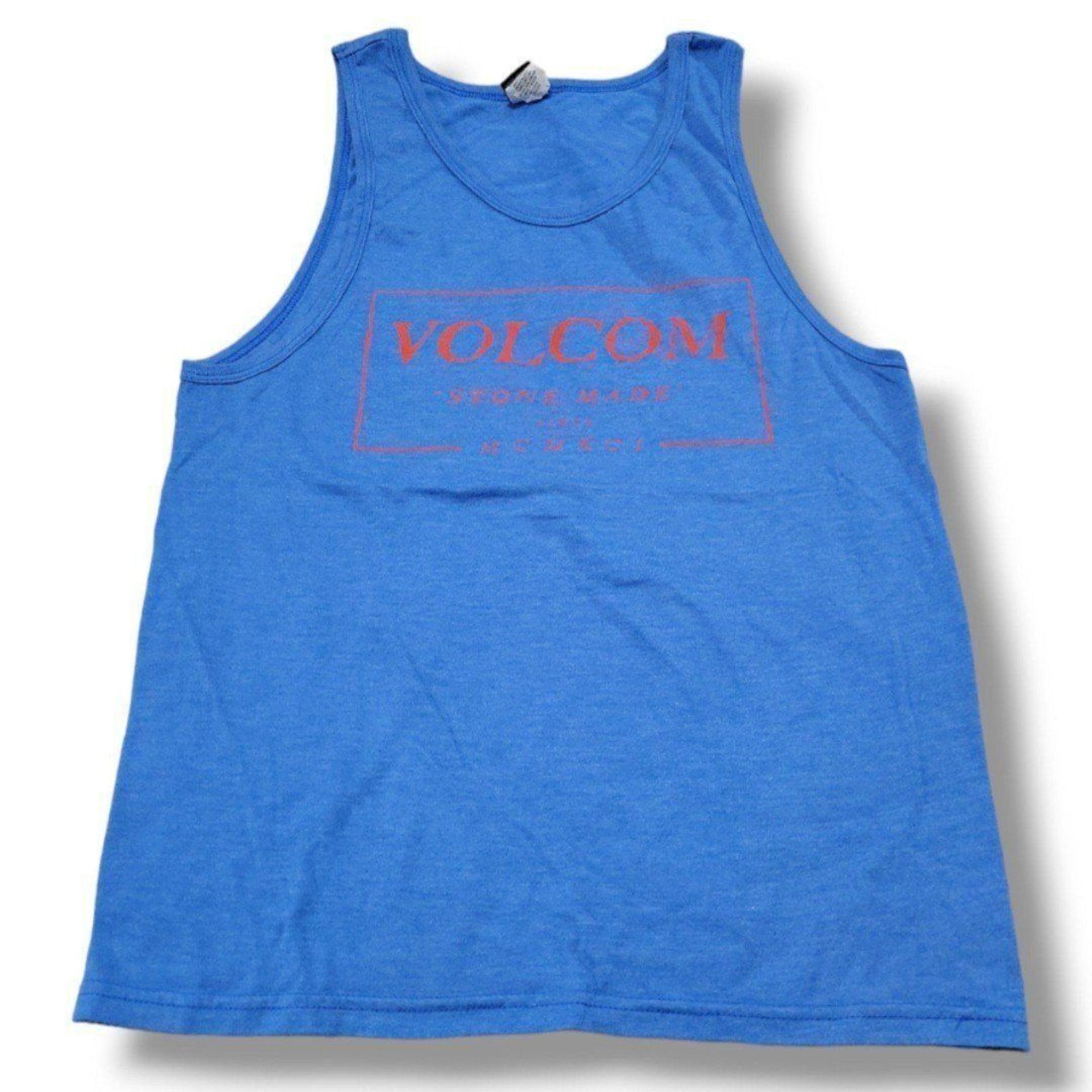 Volcom Shirt Size Small Tank Top Volcom Stone Made Graphic Tee Graphic Print EUC