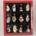 Macy's Holiday Lane Box Set Of Glass Snowman Ornaments, 2.5 Each Different