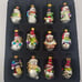 Macy's Holiday Lane Box Set Of Glass Snowman Ornaments, 2.5 Each Different